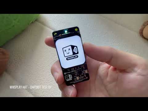 Whisplay HAT - Raspberry Pi zero 2w AI Chatbot Test 01
