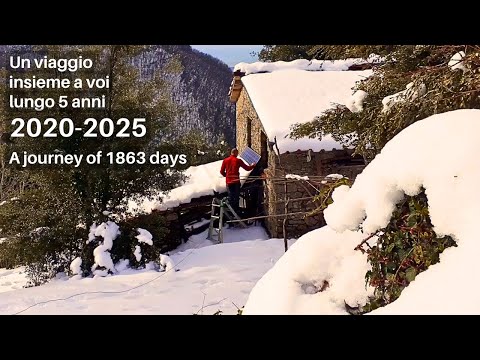 Ristrutturare e abitare una baita nel bosco. 5 anni di relax natura e lavori insieme a voi.