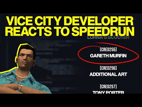 Vice City Developer Reacts to Speedrun (Plus Bonus Q&A)