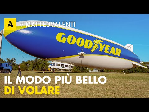 Come si guida un DIRIGIBILE da 16 milioni di €? Tutti i segreti del GOODYEAR BLIMP