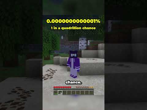 Rarest Gravel in Minecraft