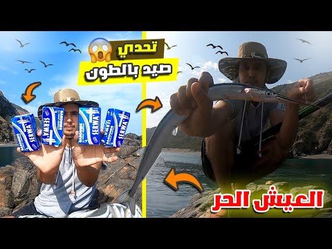 لم أتوقف عن سحب الأسماك طول اليوم 😱 صراع البقاء ( صيد و طبخ ) 😱