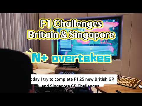 F1 25 new challenges - Hulkenberg first podium & Max in charge in Singapore GP #f1 #f1simracing