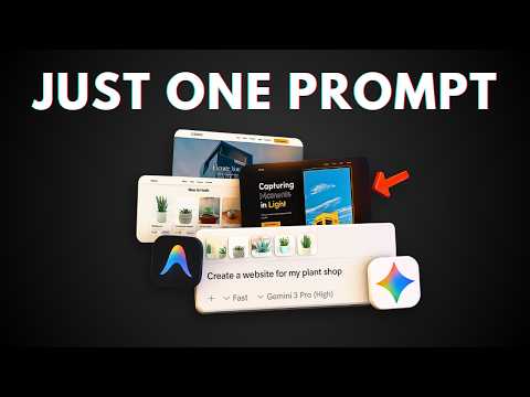 How to Build a STUNNING Website with Google Antigravity & Deploy It FREE (No Code Needed)