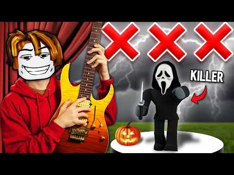 SCARING Judges with my GUITAR in ROBLOX Talent Shows!