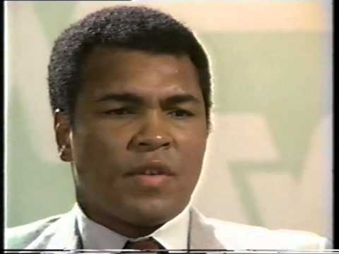 An afternoon with Muhammad Ali ...chatting with Sir Bob Jones and Pete Montgomery