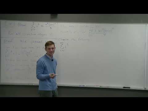 Proof, Set Theory, and Logic - Mathematical Induction (Part 2), Sets and Subsets (Part 1)