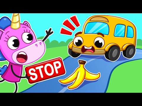 Правила шкільного автобуса! Пристебни пасок і вивчай правила безпеки 🚌📖 | Крихітка Мімі🦄