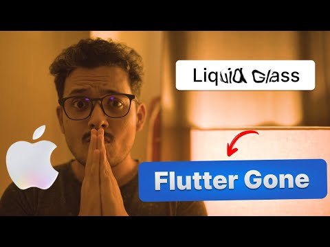 Why Apple's Liquid Glass UI Could Kill Flutter | React Native vs Flutter Explained