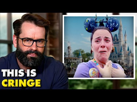 Watch These Disturbing Disney Adults Pretend To Be Normal