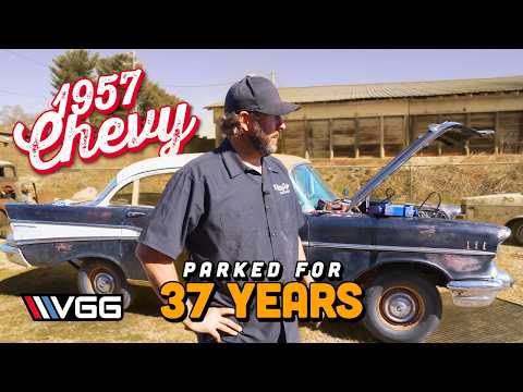'57 Chevy PARKED 37 YEARS! Can I Get It RUNNING And DRIVE 175 Miles Home?