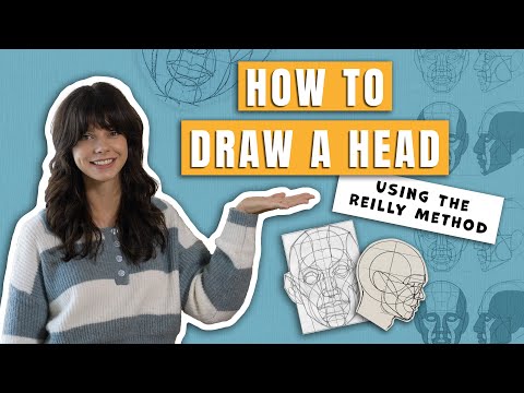 My Favorite HEAD DRAWING METHOD: The Reilly Abstraction! STEP BY STEP Face Proportions & Angles