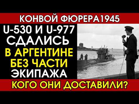 Конвой фюрера: кого немецкие подлодки U-530 и U-977 доставили в Аргентину?
