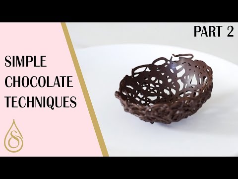 Simple Chocolate Techniques You Need To Know (Part 2)
