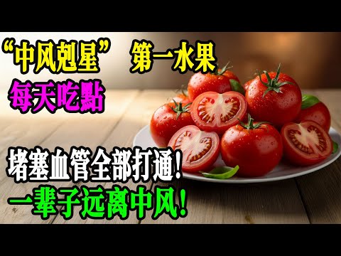 哈佛20年研究秘密：菜市場3種水果竟成「中風剋星」，抗炎護腦清血管！每天一點，遠離半身不遂！
