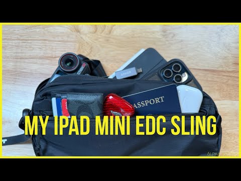 What’s in my My iPad mini EDC Sling