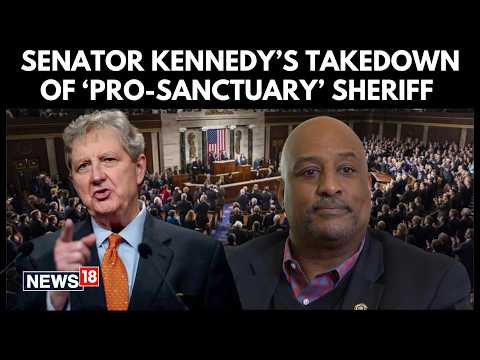 John Kennedy Tells Sheriff ‘Your Pants Are on Fire’ in Fiery Hearing Clash | US Senate | N18G
