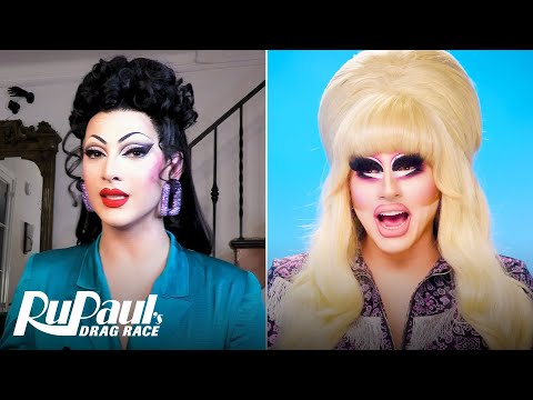 The Pit Stop S13 E5 | Trixie Mattel & Violet Chachki Judge ‘The Bag Ball’ | RuPaul's Drag Race