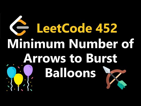 Minimum Number of Arrows to Burst Balloons - Leetcode 452 - Python