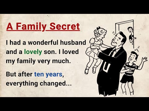 Learn English through Stories Level 3 ⭐ A Family Secret - Emotional English Story for Listening