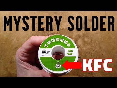 Testing AliExpress "mystery solder"