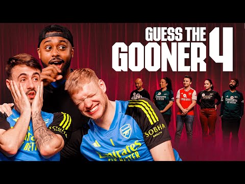 GUESS THE GOONER 4 | Aaron Ramsdale, Fabio Vieira, Sharky & Frimmy