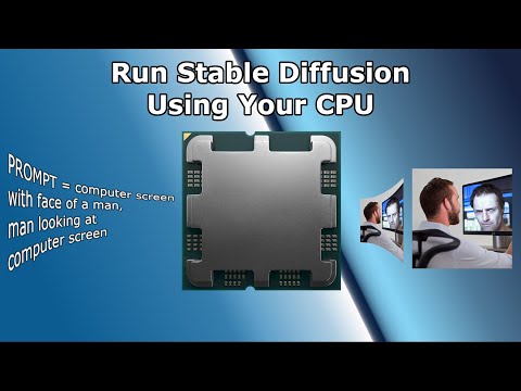 Run Stable Diffusion on Your CPU. Not GPU Required