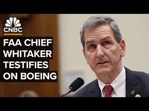 FAA Administrator Mike Whitaker testifies on Boeing and aviation manufacturing — 6/13/2024