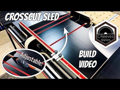 CReeves Makes Crosscut Sled With a Special Feature!