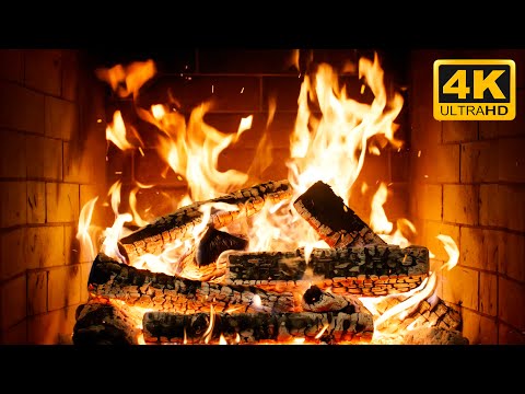🔥 Fireplace Relaxation Therapy with Peaceful Fire Sounds and Dim Room Glow for Ultimate Comfort