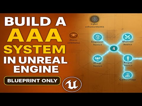 Build a AAA Skill Tree in Unreal Engine — Details UI