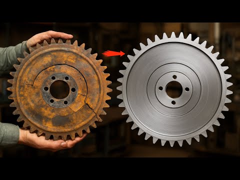 From Shattered to Perfect: Complete Restoration of a Broken Gear | Full Workshop Process