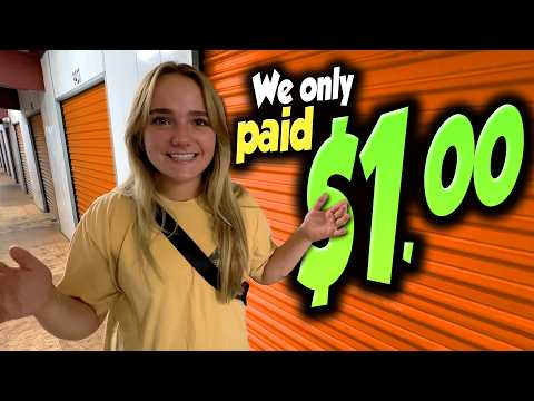 NOBODY WANTED HER SECOND LOCKER... So we bought it!