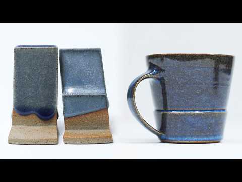 Blue Clay & Glaze Experiments—Making Pottery for the Financial Times & Nikkei
