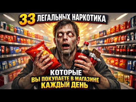 33 легальных наркотика, которые вы покупаете в супермаркете под видом еды