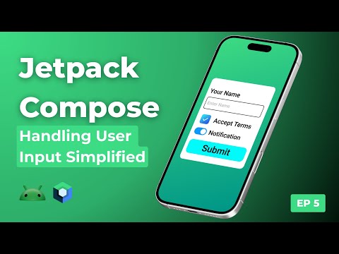 Handling User Input in Jetpack Compose | TextField, CheckBox, Switch Explained (EP 5)