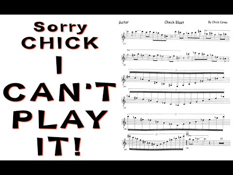 Guitarist Frank Gambale Admits...Sorry Chick I Can't Play It!