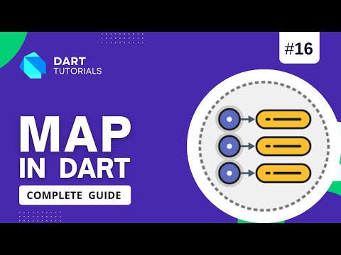 Map in Dart | What is Map in Dart & Flutter | Dart Tutorial #16