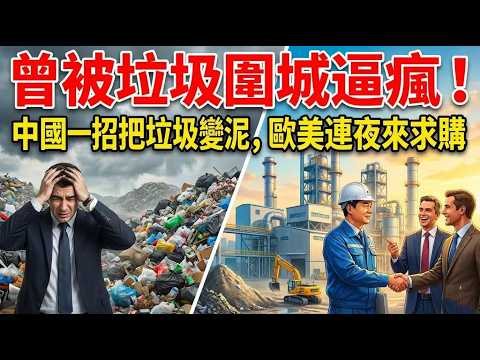 垃圾變水泥！一年吞噬千萬噸垃圾，歐美排隊求技術，破解全球百年垃圾圍城難題！