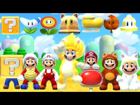 Super Mario 3D World + Bowser's Fury - All Power-Ups