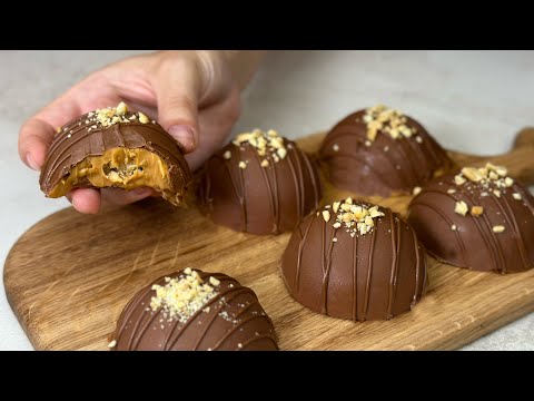 Easy dessert with homemade caramel in 5 minutes! No baking!