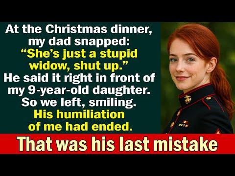 My Father Mocked Me in Front of My 9-Year-Old: “STUPID WIDOW.” — That Was His Last Mistake