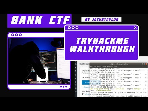 Can You Hack a Bank's Server? - TryHackMe! BankCTF Walkthrough