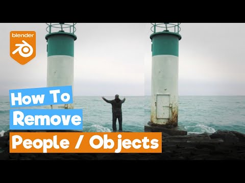 Blender Compositing VFX Tutorial : Remove People/Objects from Videos [Node Editor]