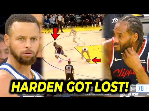 Naligaw si James Harden sa ginawa ni Steph Curry, napakamot si Kawhi Leonard!
