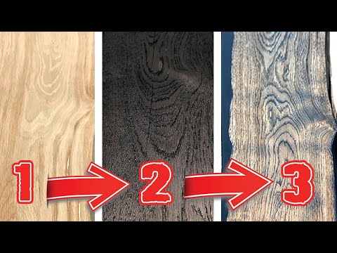 Brushing and Aging of Boards, Lining, Timber, and Slabs of Hardwood | Aging of Solid Wood