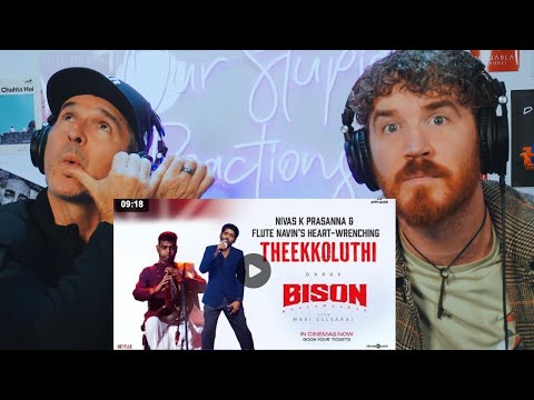 Nivas K Prasanna & Flute Navin’s Heart-Wrenching ‘Theekkoluthi’ 💔|Bison Pre Release Event REACTION!!