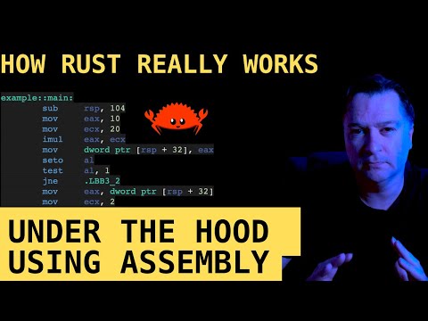 Get under the hood of Rust Language with Assembly!!  Rust Programming Tutorial