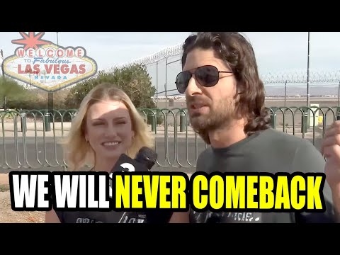 Vegas Tourists REVEAL: The UGLY TRUTH why they are FLEEING