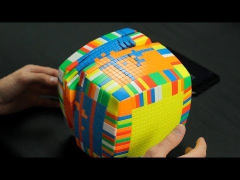 Solving the Biggest Rubik's Cube in the World | 17x17x17 Cube